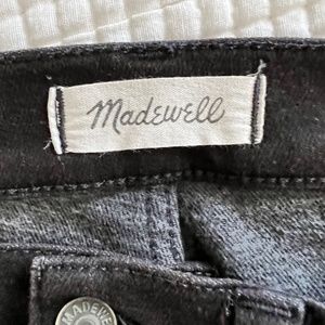 Madewell 10” High-Rise Skinny Jean Carbondale wash